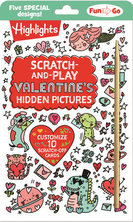 Highlights Scratch-And-Play Valentine's Hidden Pictures
