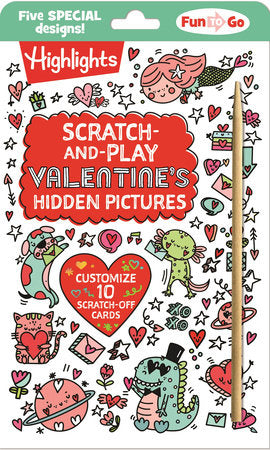 Highlights Scratch-And-Play Valentine's Hidden Pictures