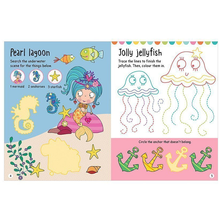 Big Stickers For Little Hands Pink Activity Book