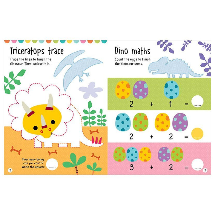 Big Stickers For Little Hands Blue Activity Book
