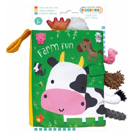 Farm Fun Cloth Book