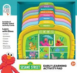 Sesame Street Early Learning Activity Pad