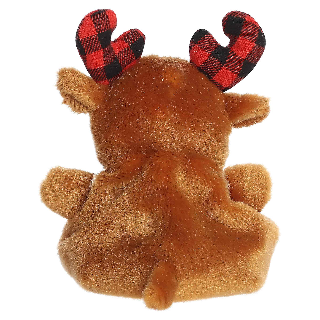 Palm Pals™ Clove Plaid Moose™ 4" Plush