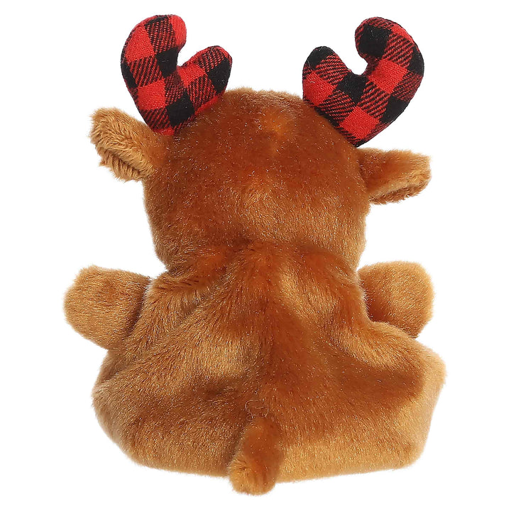 Palm Pals™ Clove Plaid Moose™ 4" Plush
