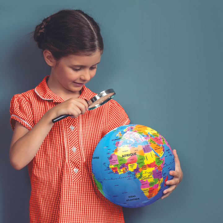 Inflatable Globe: Our World Classic Globe 12"