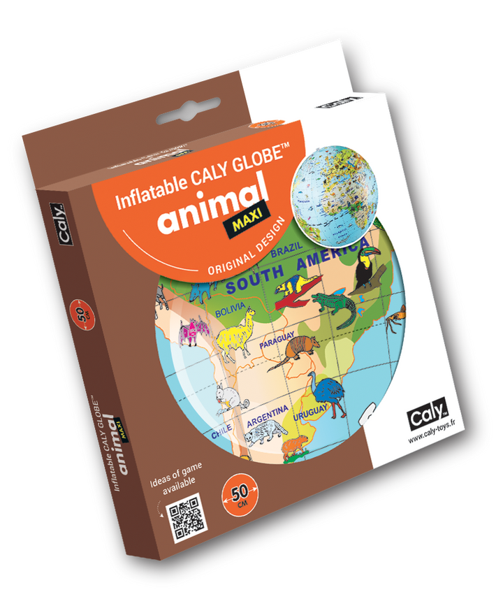 Inflatable Globe: Animal Maxi Globe 20"