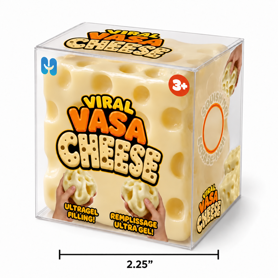 Viral Vasa Cheese Squishy 2.25" (6cm)