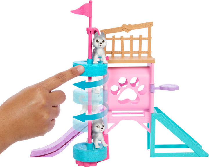 Barbie Stacie To The Rescue Puppy Playground Playset