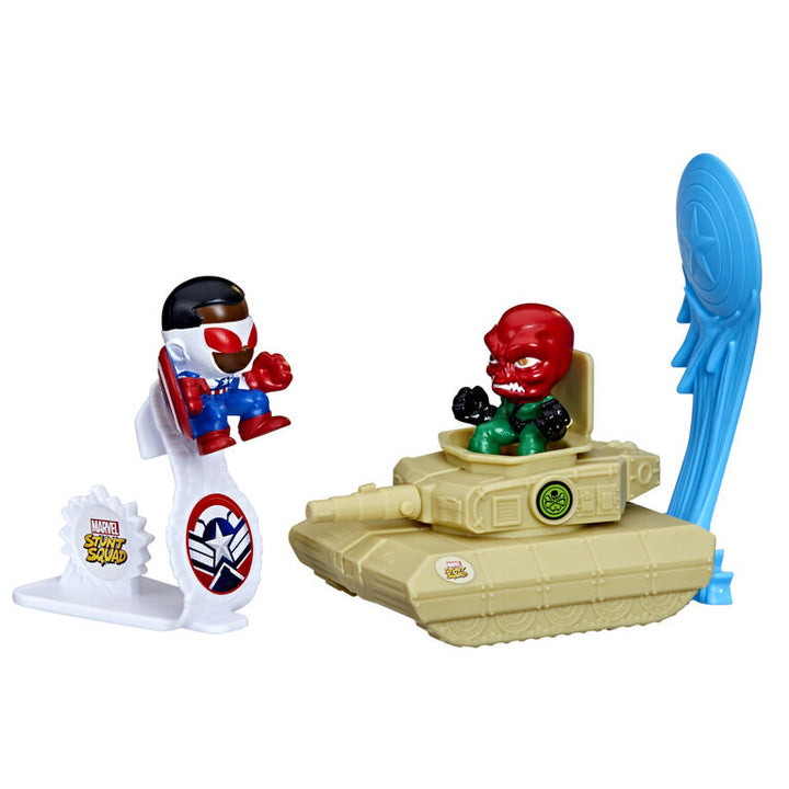 Marvel Stunt Squad Captain America vs. Red Skull