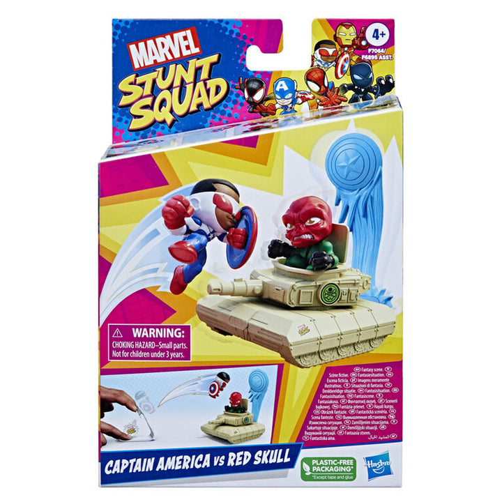 Marvel Stunt Squad Captain America vs. Red Skull