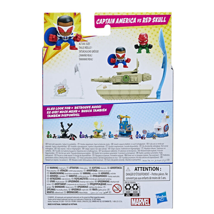 Marvel Stunt Squad Captain America vs. Red Skull