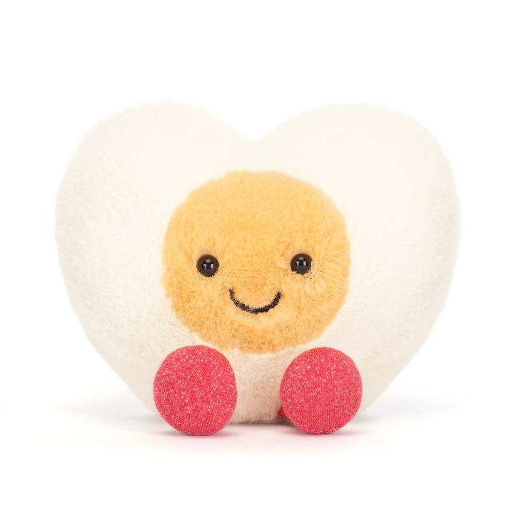 Jellycat Amuseables Heart Boiled Egg - LIMIT ONE PER CUSTOMER