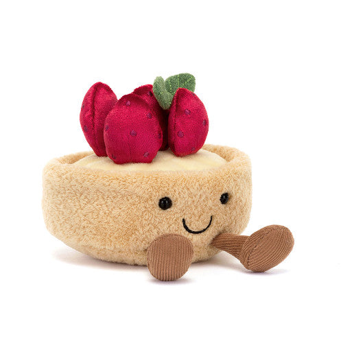 Jellycat Amuseables Fleurette Tarte Aux Fraises LIMIT OF ONE PER CUSTOMER