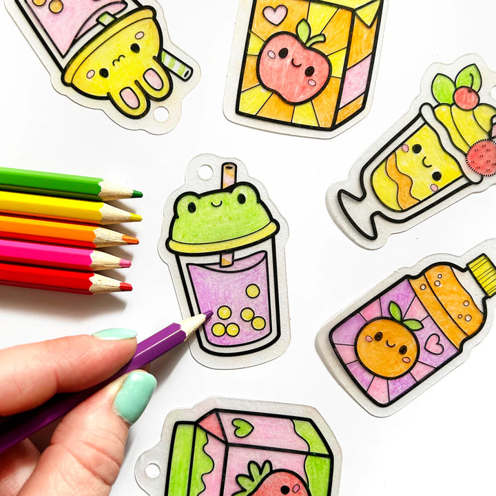 Shrinkorama Kawaii Drinks Charm Bracelet Kit