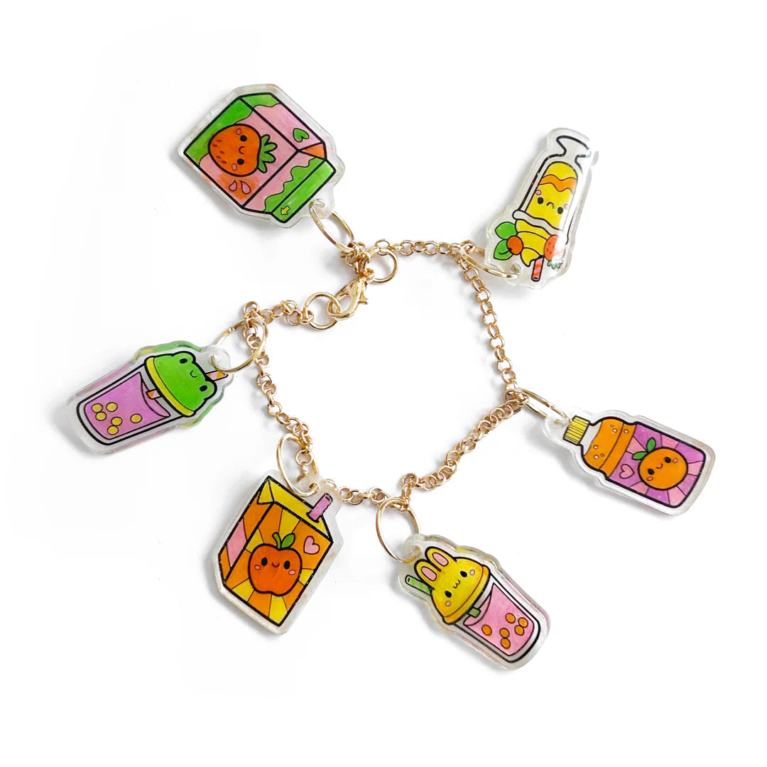 Shrinkorama Kawaii Drinks Charm Bracelet Kit
