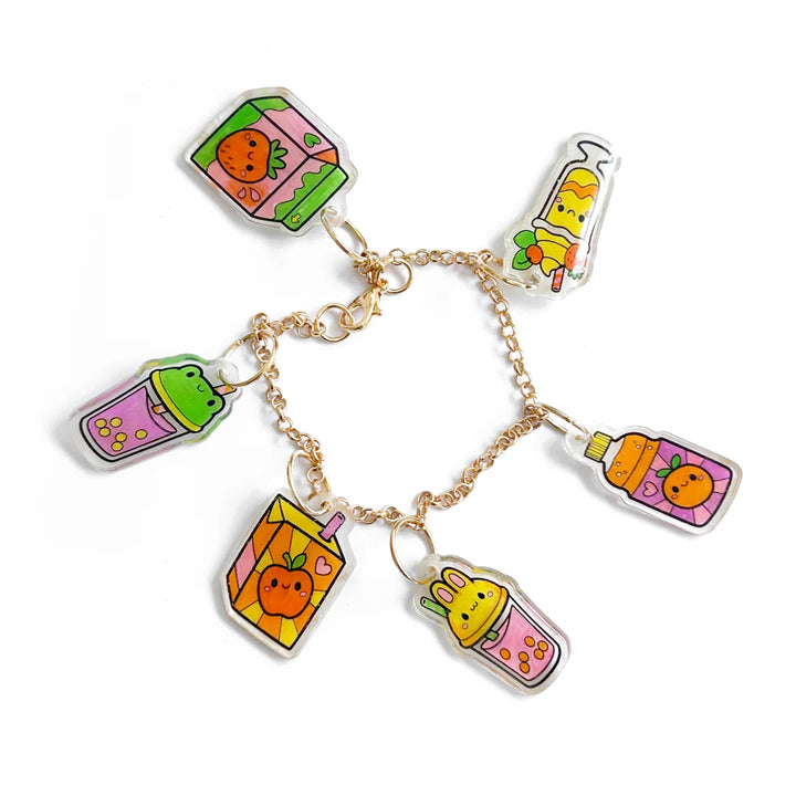 Shrinkorama Kawaii Drinks Charm Bracelet Kit