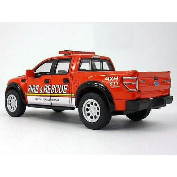 Kinsmart 5" 2013 Ford F-150 SVT Raptor SuperCrew Die Cast Pull Back Vehicle