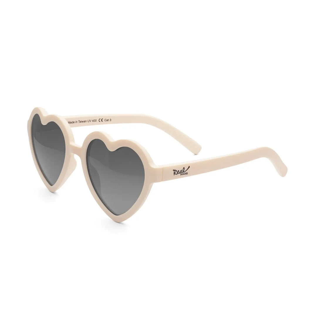 Real Shades Heart Sunglasses for Kids (ALMOND TAN)