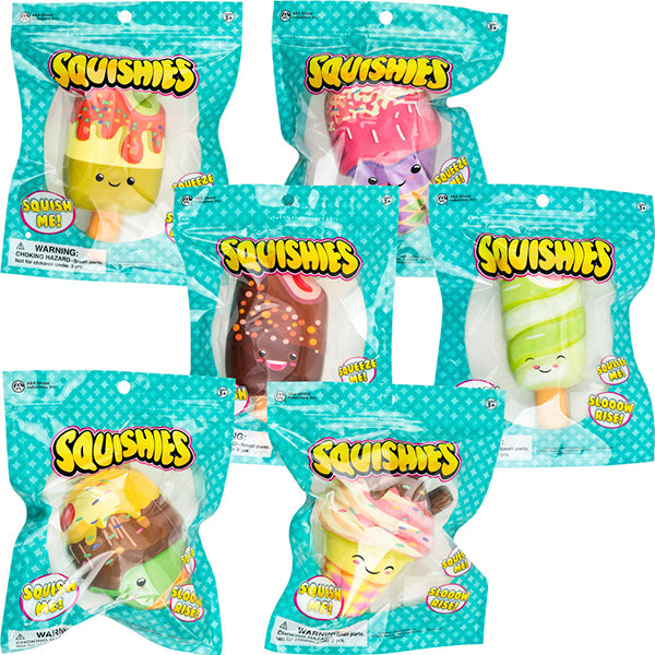 Slow Rise Ice Cream &amp; Popsicle Squishies