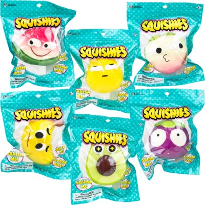 Slow Rise Geometric Fruit Squishies