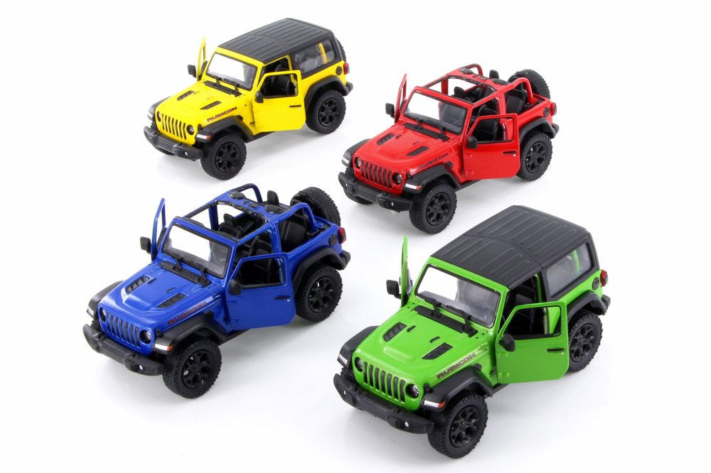 Kinsmart 5" 2018 Jeep Wrangler Die Cast Pull Back Vehicle