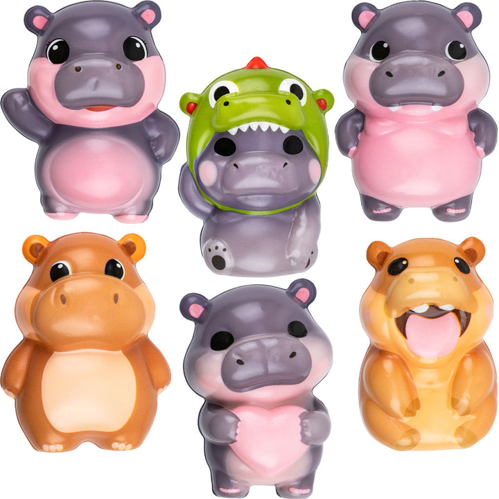Slow Rise Hippo Squishies