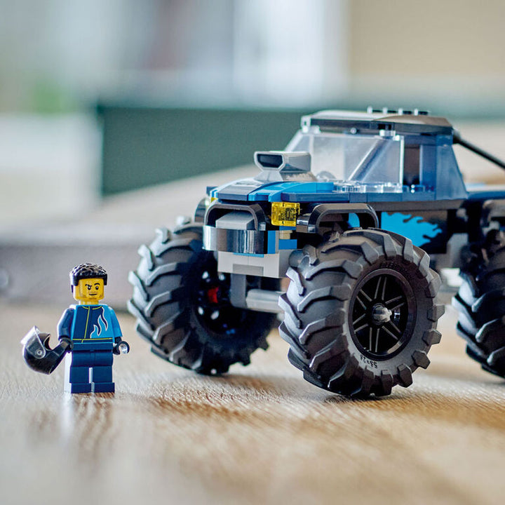 Lego City Blue Monster Truck