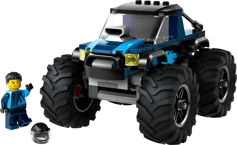 Lego City Blue Monster Truck