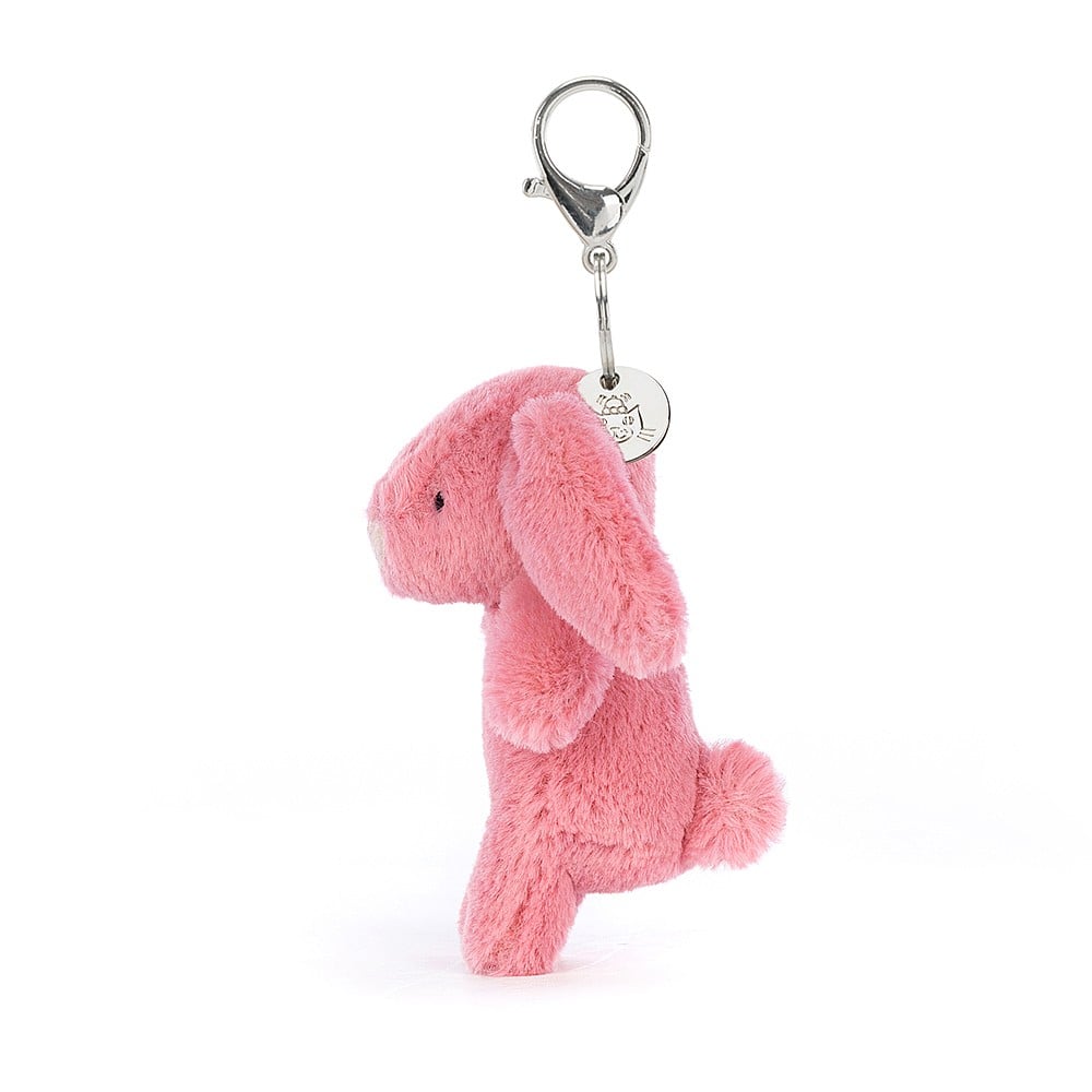 Jellycat Bashful Pink Bag Charm