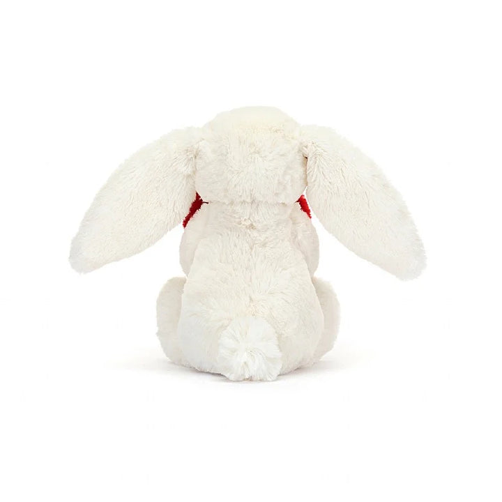 Jellycat Bashful Red Love Heart Bunny Little