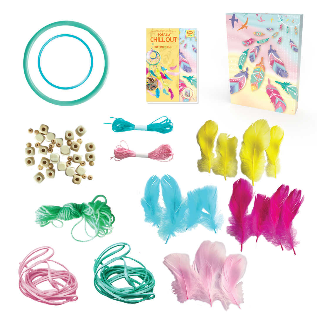 Box Candiy Totally Chill Out Dream Catcher Set