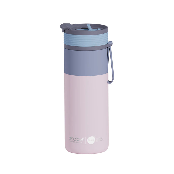 Asobu Aspen Pastel Pink Water Bottle 20oz