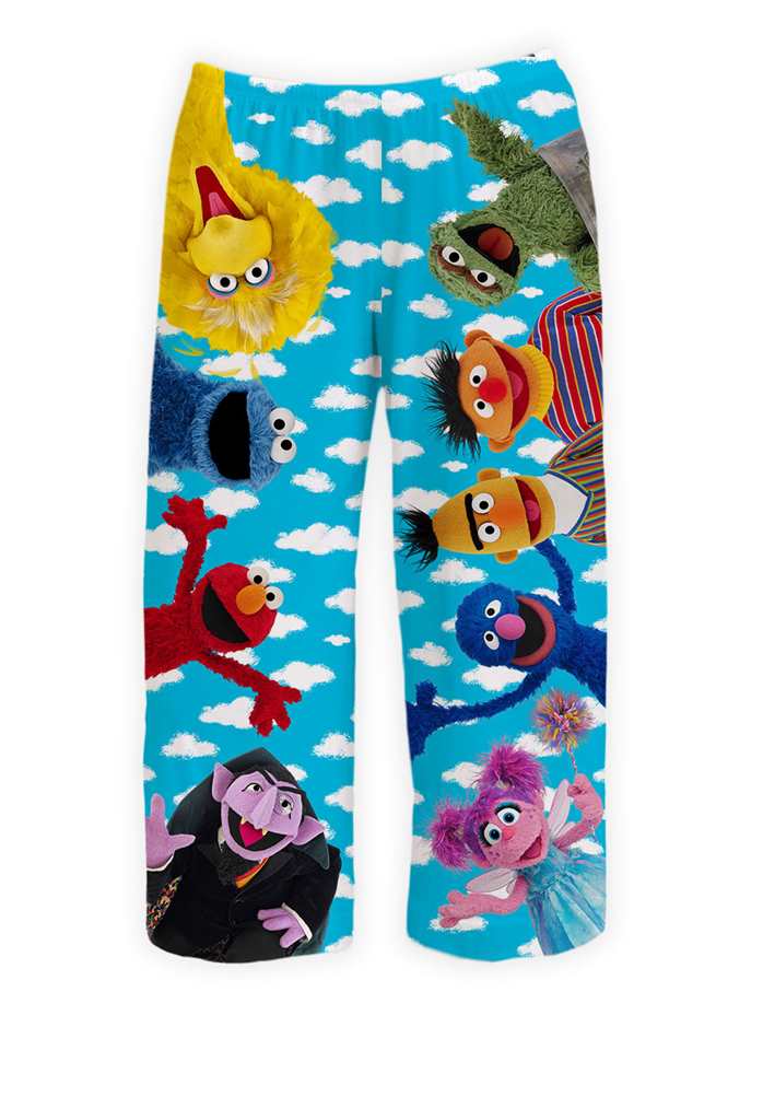 Sesame Street Friends Lounge Pants- Brief Insanity