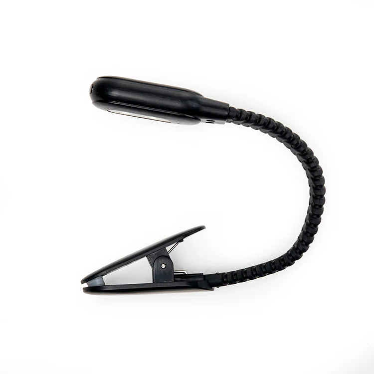 Rechargable Clip Black Book Light