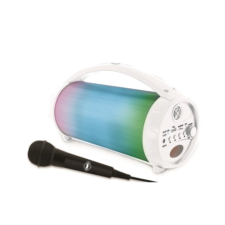 iParty Bluetooth Speaker With Lights & Mic