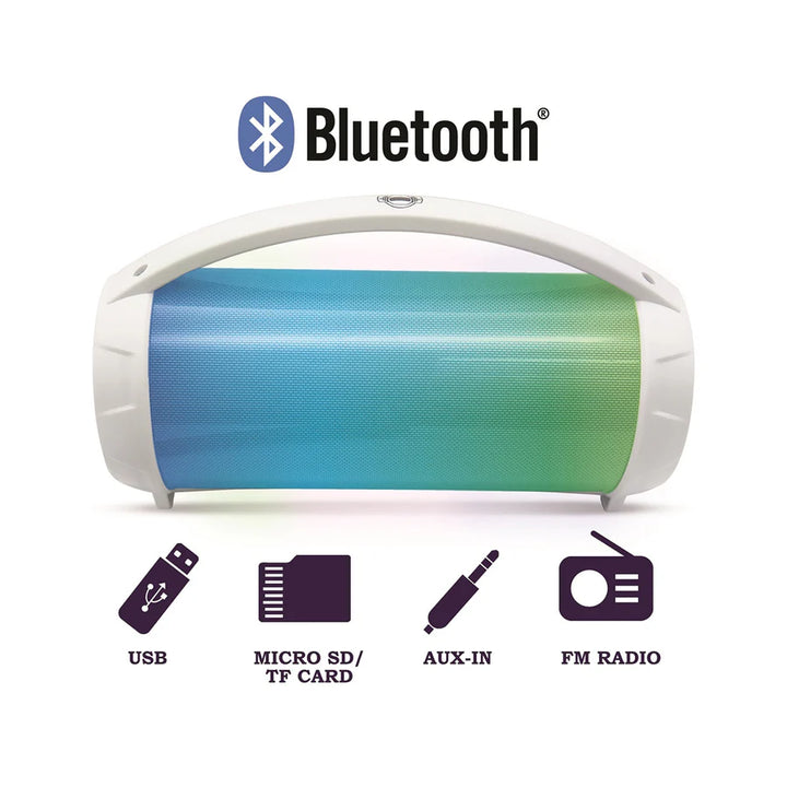iParty Bluetooth Speaker With Lights & Mic