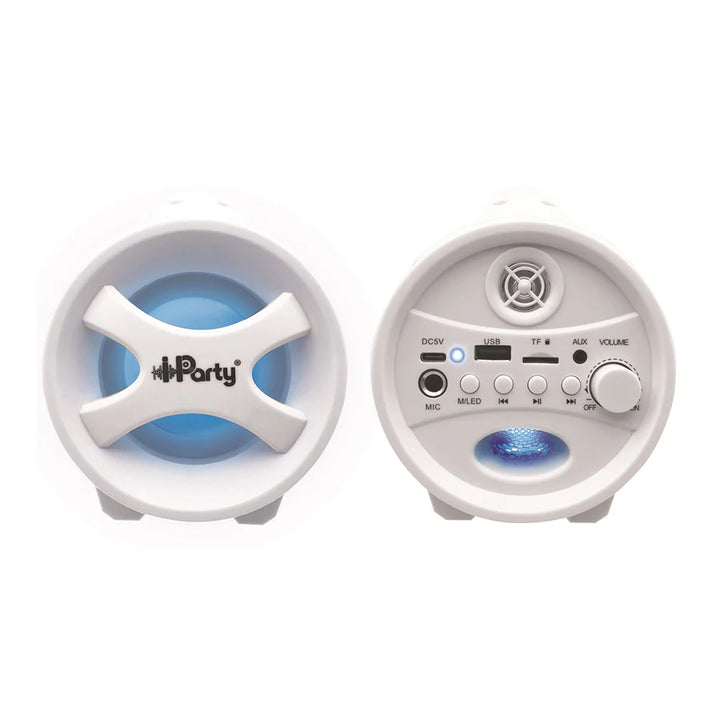 iParty Bluetooth Speaker With Lights & Mic