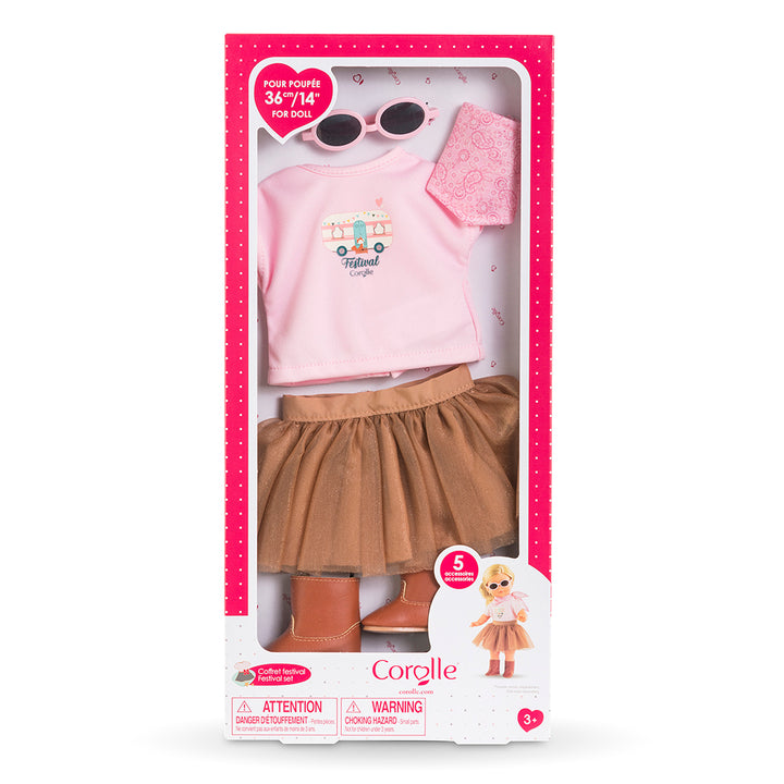 Corolle Ma Corolle Festival Set &amp; Accessories Outfit for 14" Baby Doll