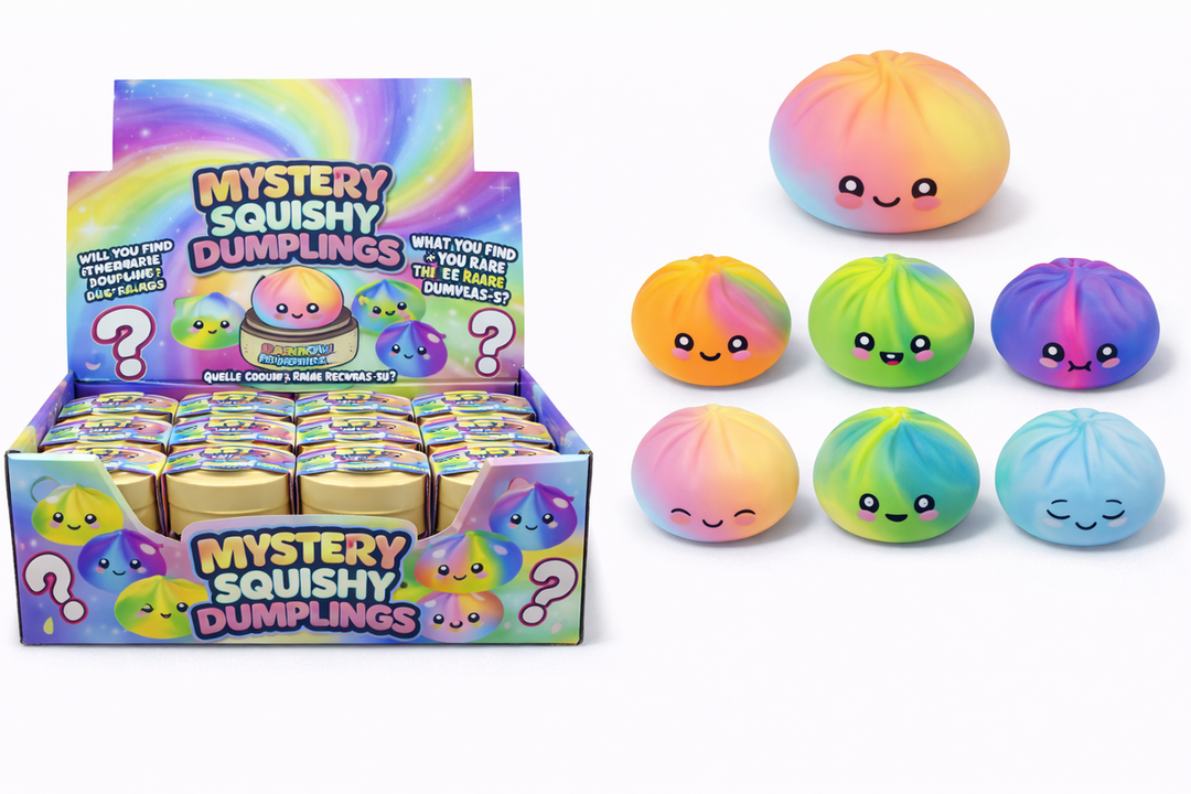 Tye Dye Mystery Squishy Dumpling - LIMIT OF SIX PER CUSTOMER