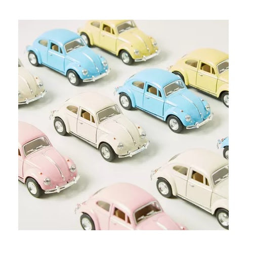 Kinsmart 5" 1967 Volkswagen Classical Beetle (Pastel Colour) Die Cast Pull Back Vehicle