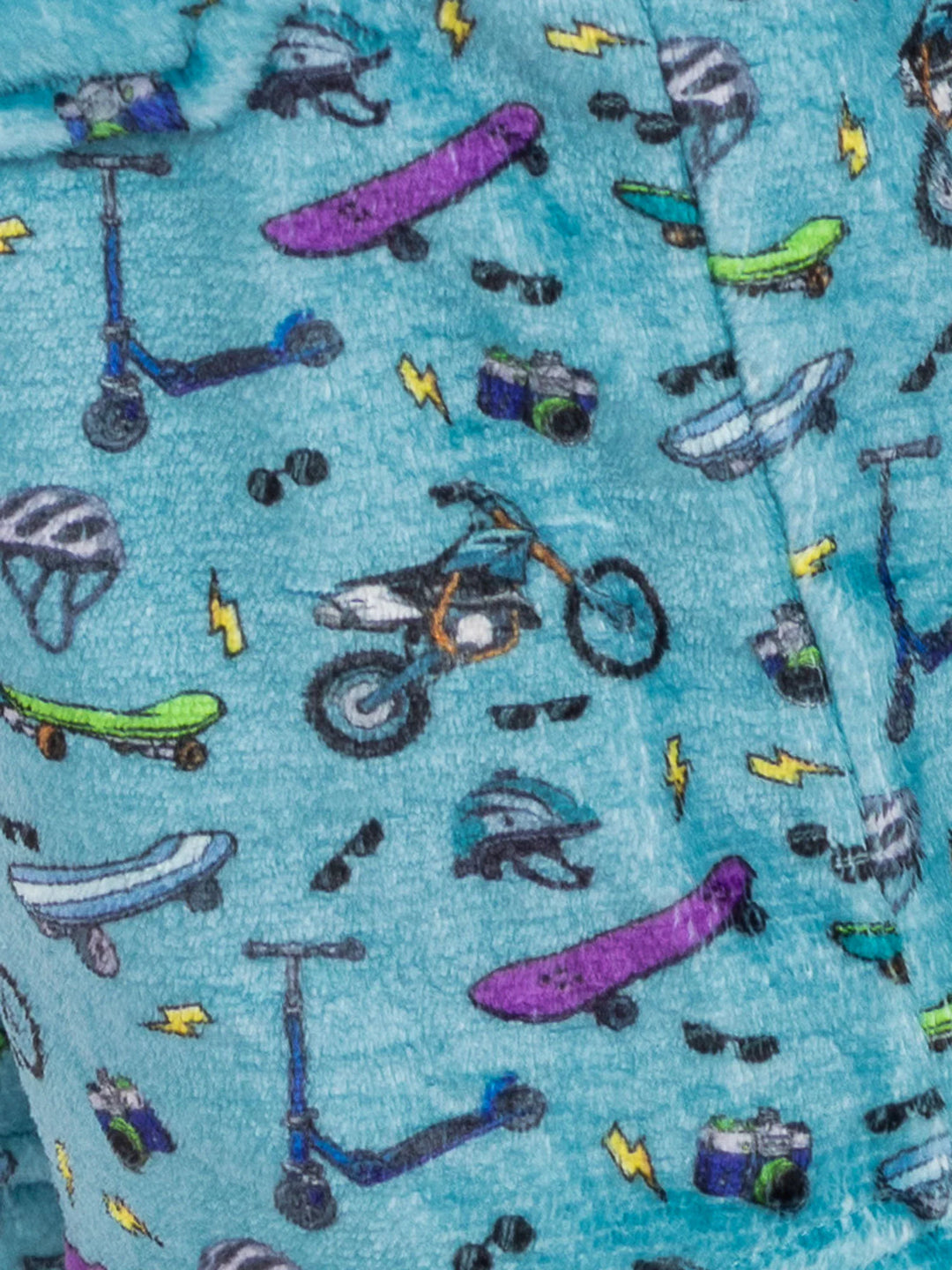 Preppy Goose Boy's Bike and Skate Plush Loungewear Pant