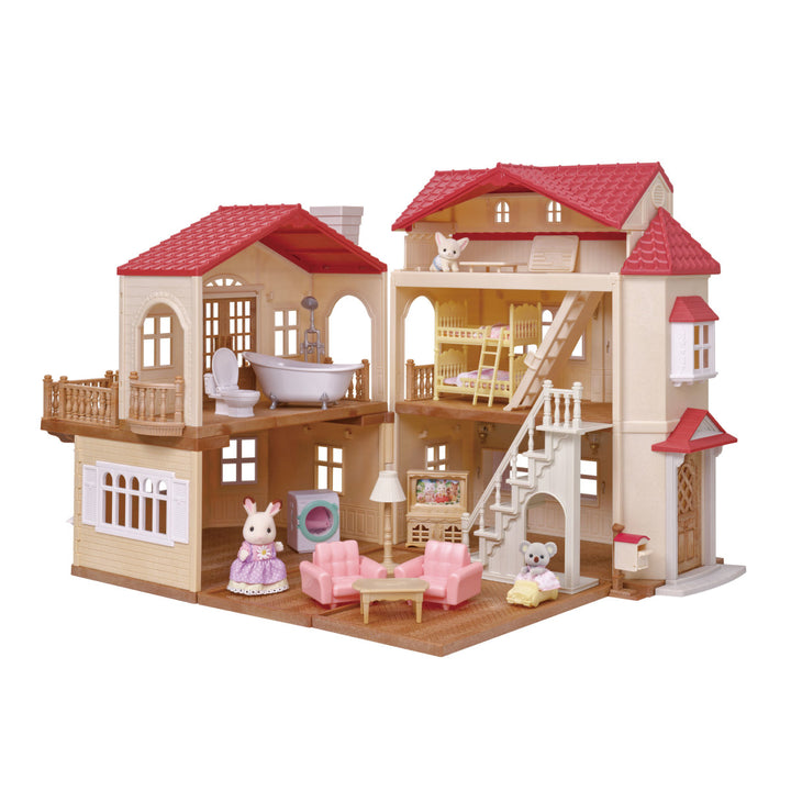 Calico Critters Red Roof Country Home Gift Set - Secret Attic Playroom