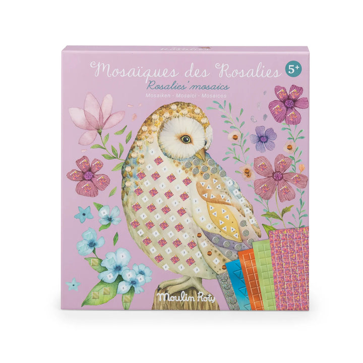 Les Rosalies - Mosaic Craft Kit by Moulin Roty