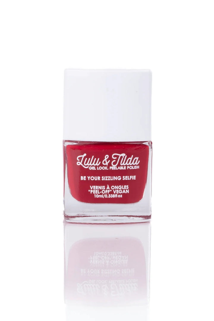 Shimmering Showgirl Nail Polish Set With Nail Stickers