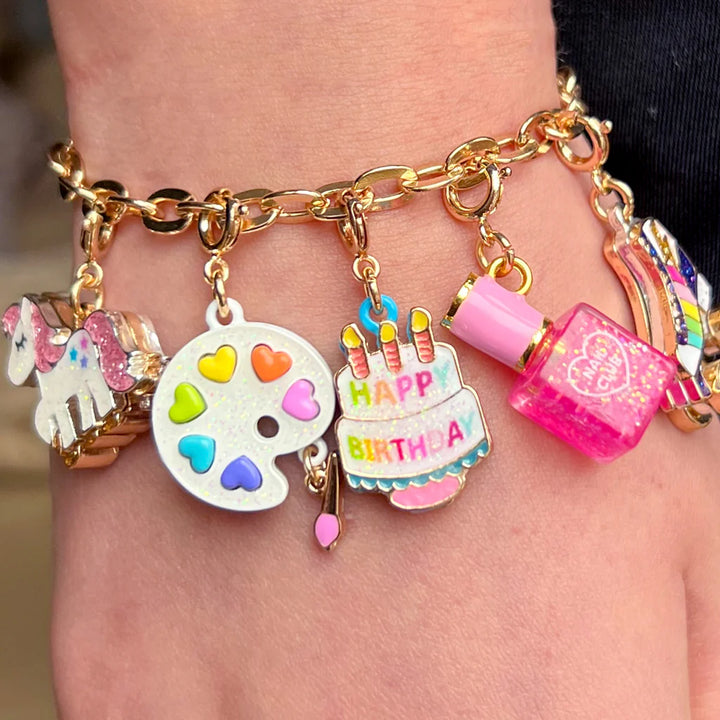 CHARM IT! Gold Glitter Nail Polish Charm