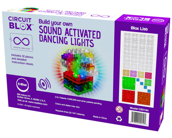 E-Blox Build Your Own Sound-Activated Dancing Lights