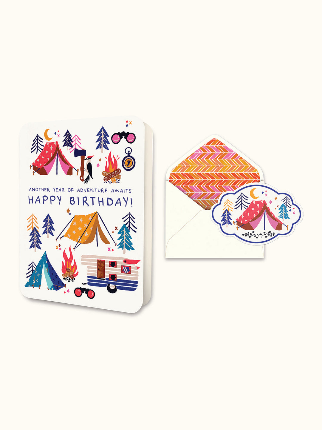 Adventure Awaits Happy Birthday! Deluxe Greeting Card