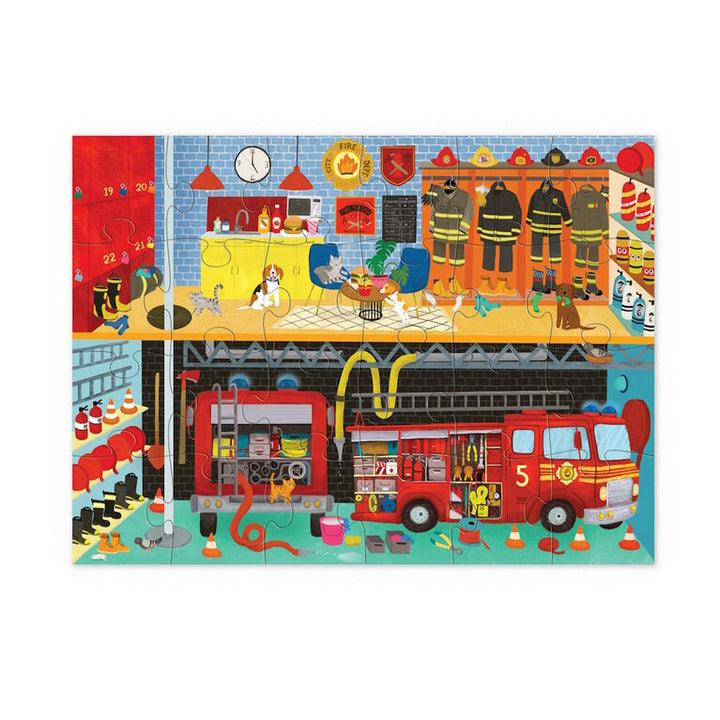 Fire Station 24 Pc Puzzle