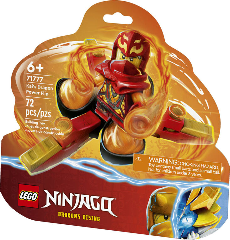 Lego Ninjago Kai's Dragon Power Spinjitzu Flip