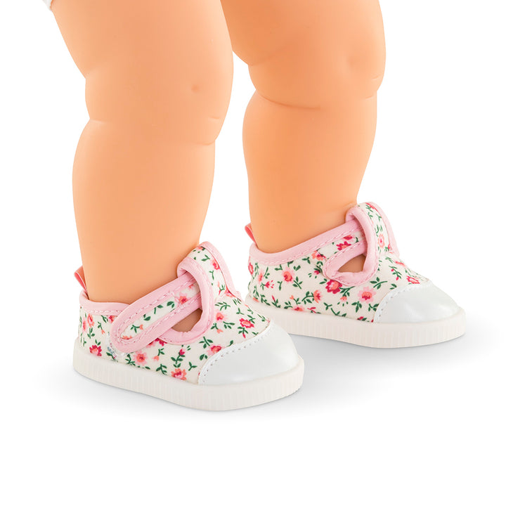Corolle Pink Grenadine Sneakers For 14" Baby Doll